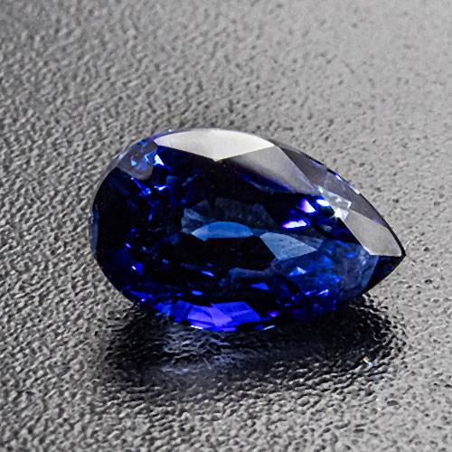 Sapphire from Sri Lanka. 0.84 Carat. Fine Ceylon Blue, slightly too deep pavilion