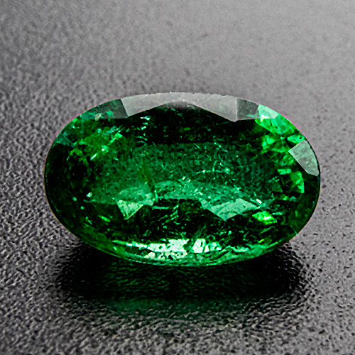 Emerald from Zambia. 1.43 Carat. Oval, small inclusions