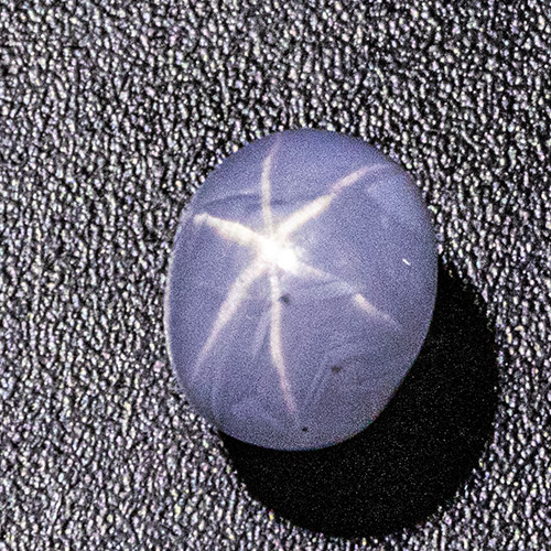 Star Sapphire from Sri Lanka. 1.41 Carat. Cabochon Oval, translucent