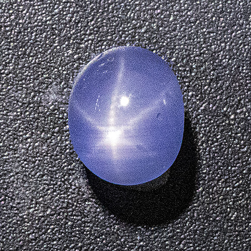 Star Sapphire from Sri Lanka. 1.53 Carat. Cabochon Oval, translucent
