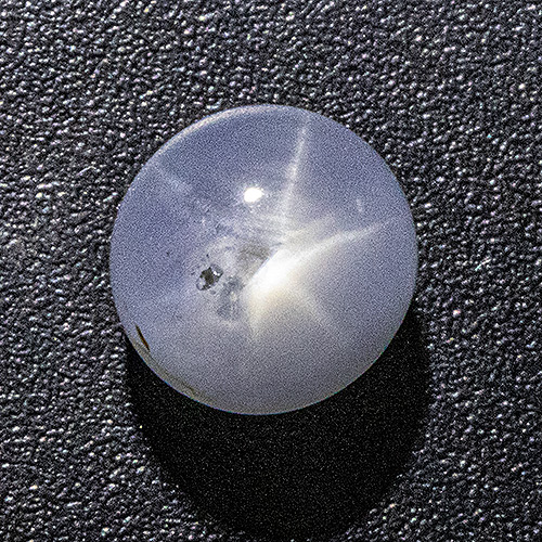 Star Sapphire from Sri Lanka. 2.16 Carat. Cabochon Round, translucent