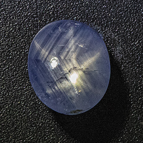 Star Sapphire from Sri Lanka. 3.12 Carat. Cabochon Oval, translucent
