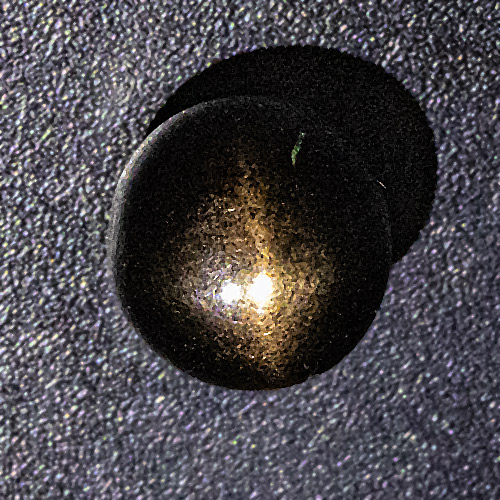 Star Bronzite from India. 2.33 Carat. Cabochon Round, opaque