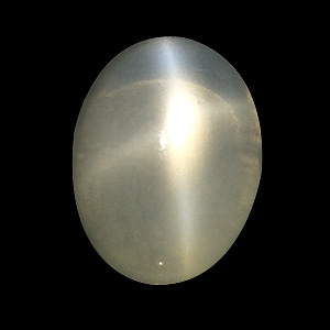 Star Moonstone from India. 29.01 Carat. Cabochon Oval, translucent