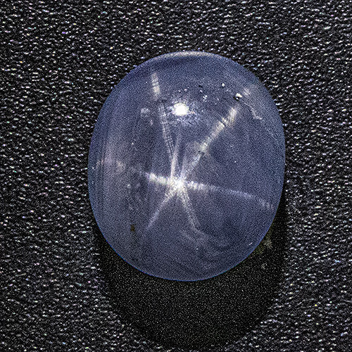Star Sapphire from Sri Lanka. 3.09 Carat. Cabochon Oval, translucent