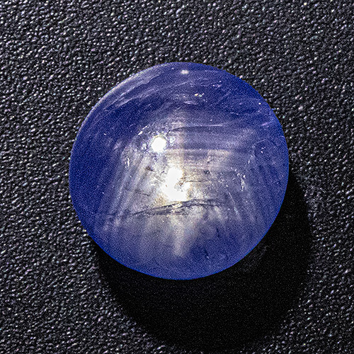Star Sapphire. 4.27 Carat. Cabochon Oval, semi-translucent
