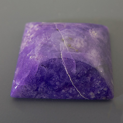 Sugilite from South Africa. 19.71 Carat. Cabochon Baguette, opaque