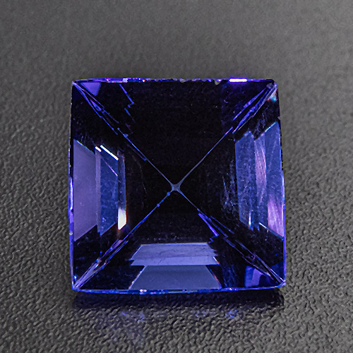 Tanzanite from Tanzania. 1.74 Carat. Slightly rounded outlines can be hidden in a bezel setting