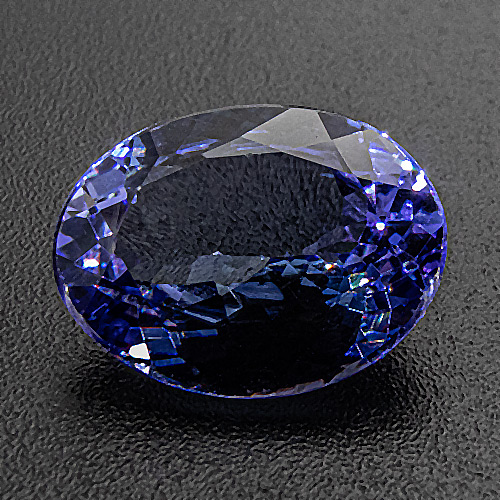 Tanzanite from Tanzania. 2.49 Carat. Oval, very very small inclusions