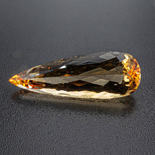 Imperial Topaz from Brazil. 4.07 Carat. Very good colour, well proportioned - a true beauty