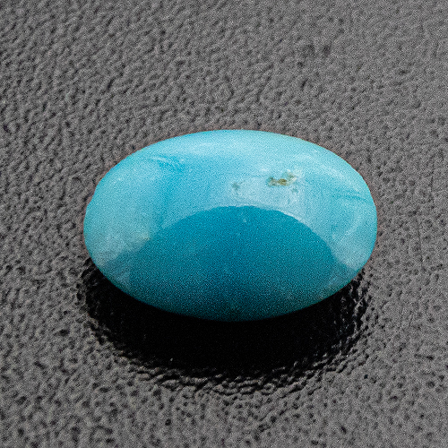 Turquoise from Iran. 0.29 Carat. Cabochon Oval, opaque