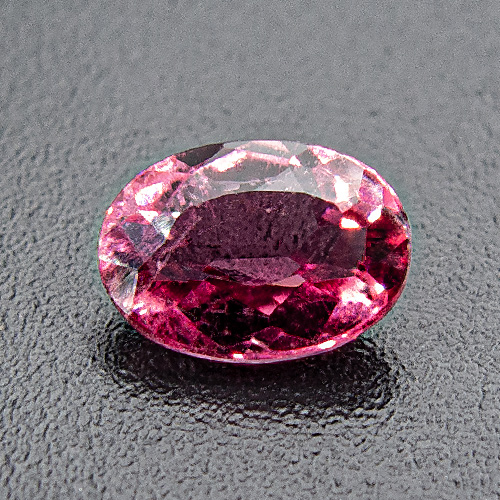 Tourmaline (Rubellite) from Brazil. 0.5 Carat. Oval, very very small inclusions