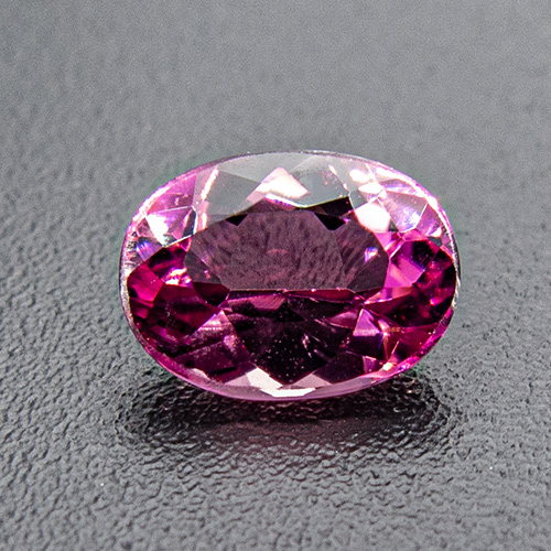 Tourmaline (Rubellite) from Brazil. 0.52 Carat. Oval, small inclusions