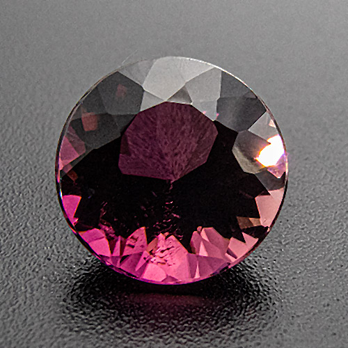 Tourmaline (Rubellite) from Brazil. 2.51 Carat. Round, very small inclusions
