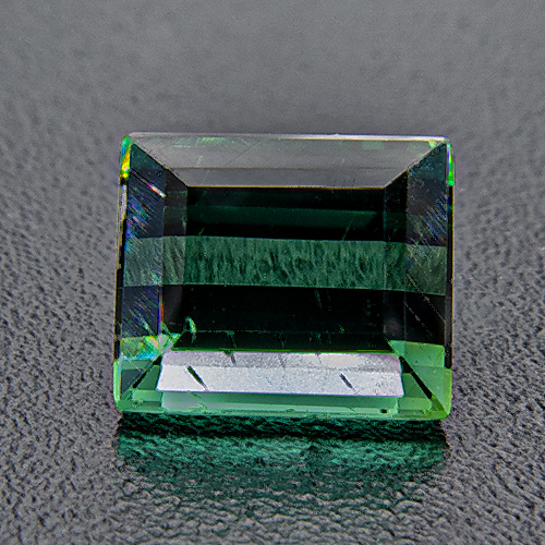 Tourmaline (Verdelite) from Congo. 0.73 Carat. Baguette, very very small inclusions