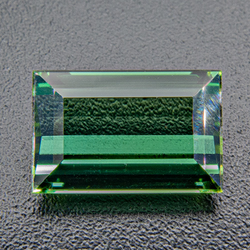 Tourmaline (Verdelite) from Congo. 1.66 Carat. Shallow pavilion, looks heavier (and more expensive) than it actually is