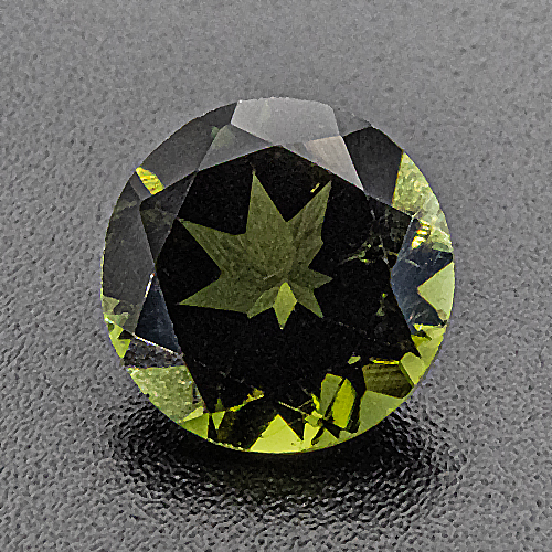 Tourmaline (Verdelite) from Africa. 1.84 Carat. Round, very small inclusions