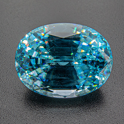Zircon (Starlite) from Cambodia. 23.16 Carat. Selected quality, unusually large and very well cut specimen